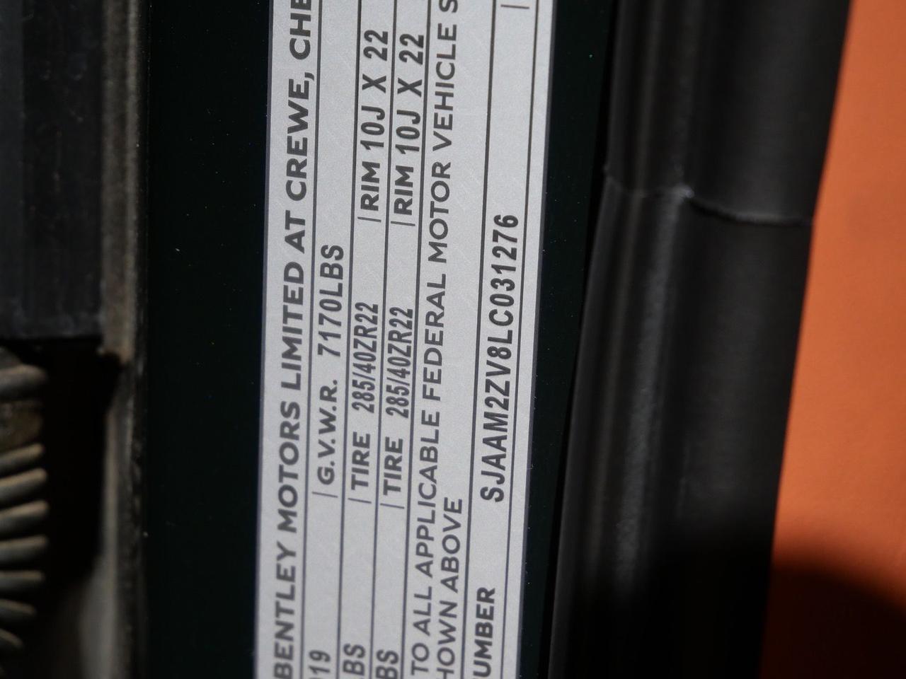 2020 Bentley Bentayga V8 V8 Lawrence KS