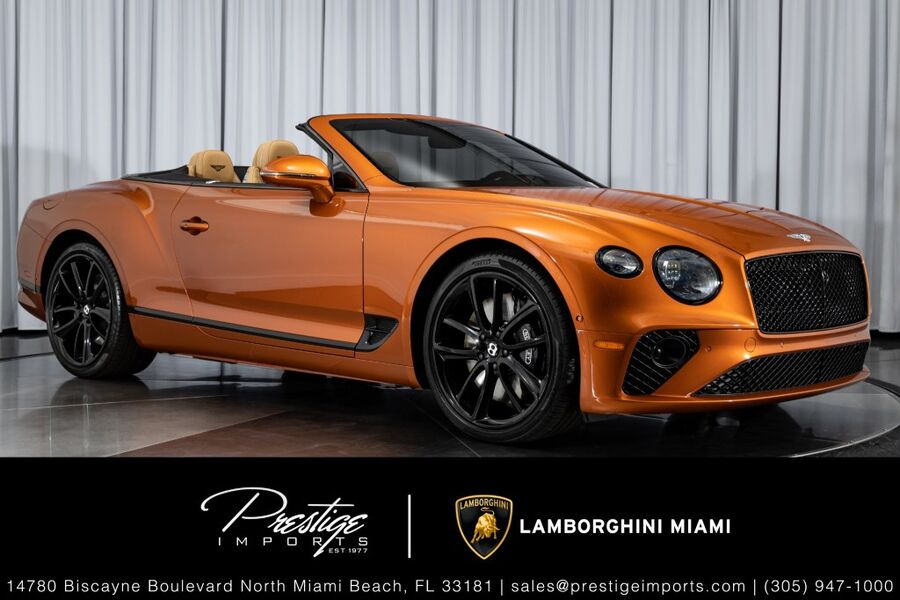 2020 Bentley Continental GT V8 First Edition North Miami FL 2020 Bentley Continental GT V8 First Edition North Miami FL