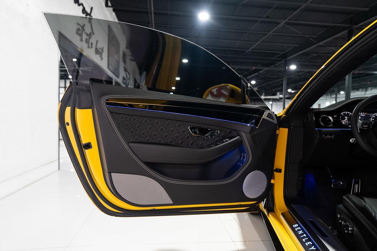 2020 Bentley Continental GT V8 Monaco Yellowpaint, Blackline specification, Mulliner driving specification AND MUCH MORE!!! Fort Lauderdale FL