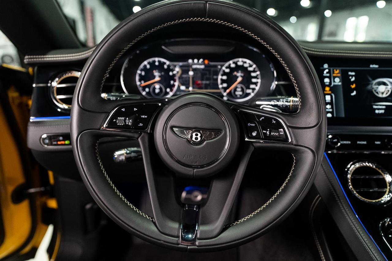 2020 Bentley Continental GT V8 Monaco Yellowpaint, Blackline specification, Mulliner driving specification AND MUCH MORE!!! Fort Lauderdale FL