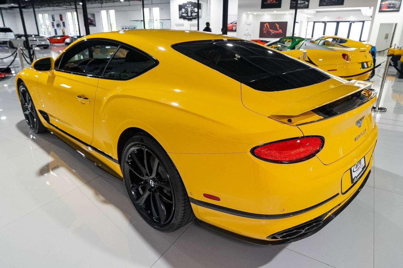 2020 Bentley Continental GT V8 Monaco Yellowpaint, Blackline specification, Mulliner driving specification AND MUCH MORE!!! Fort Lauderdale FL