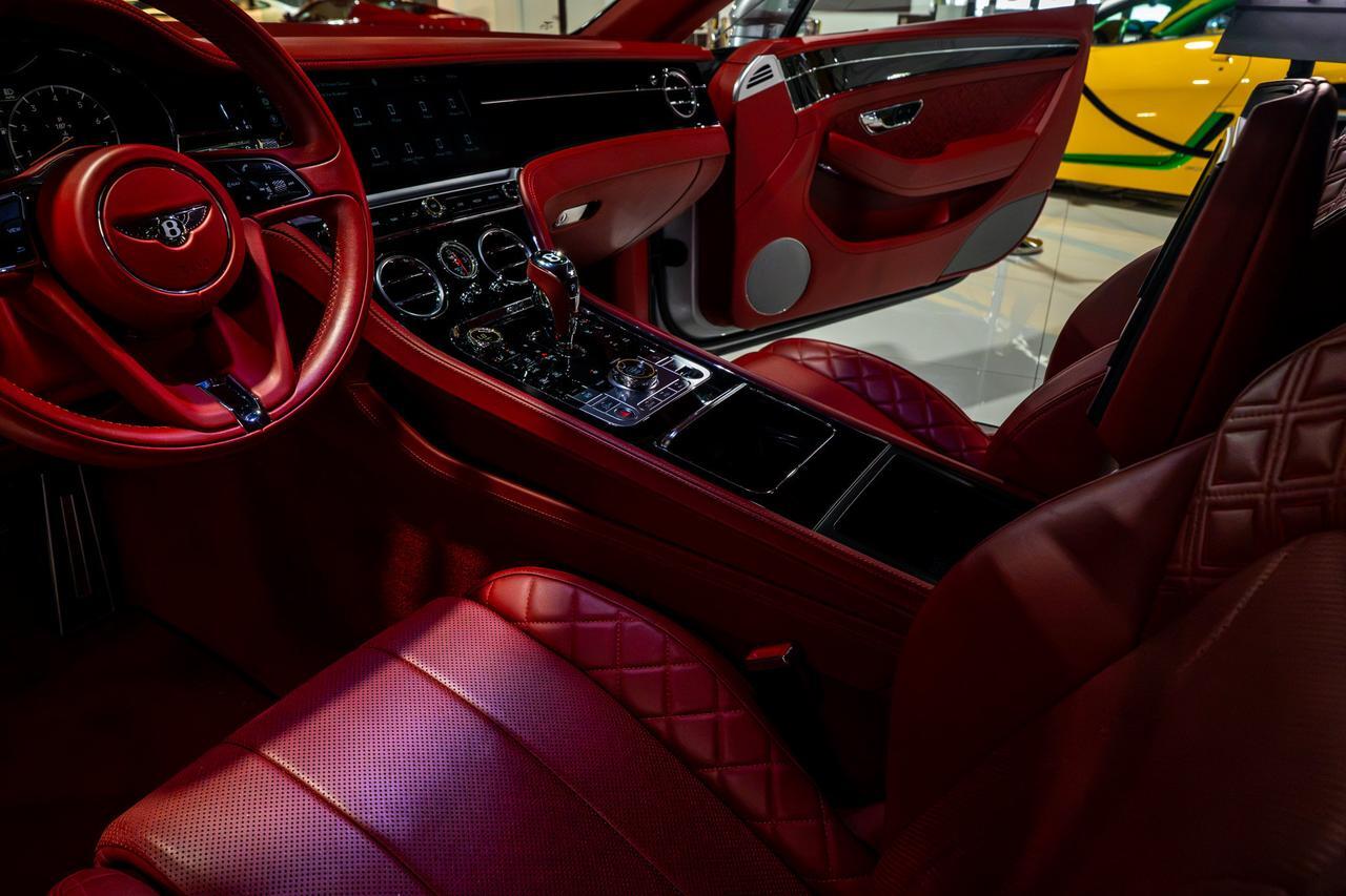 2020 Bentley Continental GT V8 Silver Tempest paint,Blackline Specification,Hotspur leather interior AND MUCH MORE!! Fort Lauderdale FL