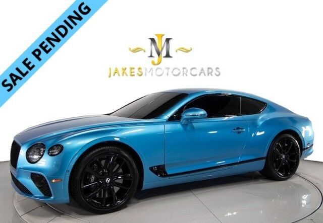 2020 Bentley Continental GT W12 Coupe ($290,290 MSRP!!) *$66,565 IN OPTIONS* *MULLINER DRIVING SPEC* *BLACKLINE SPEC* *KINGFISHER BLUE*