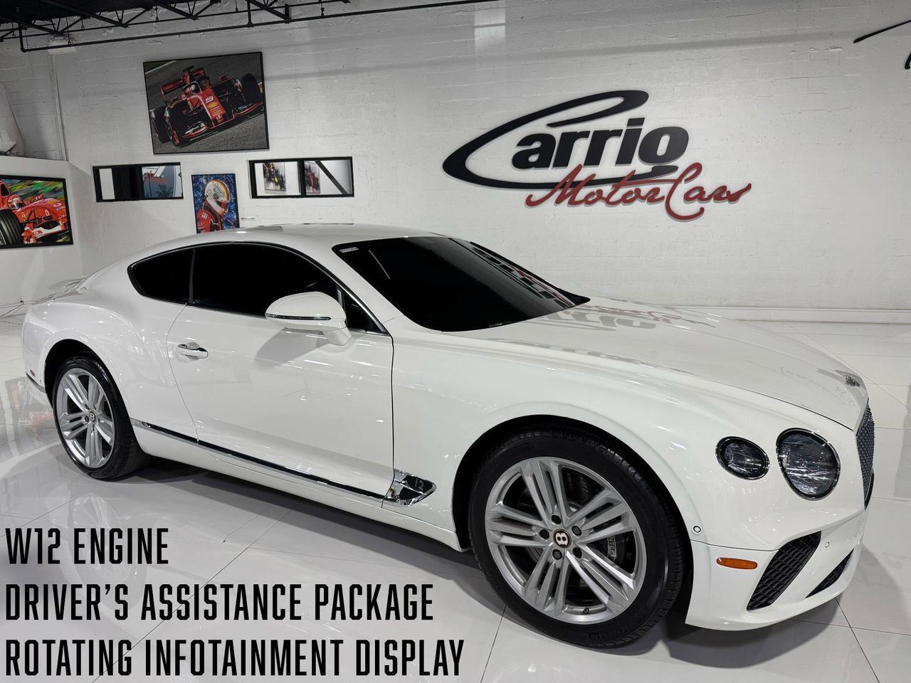 2020 Bentley Continental GT W12 rotating infotainment display, driver&apos;s assistance package AND MUCH MORE!! Fort Lauderdale FL