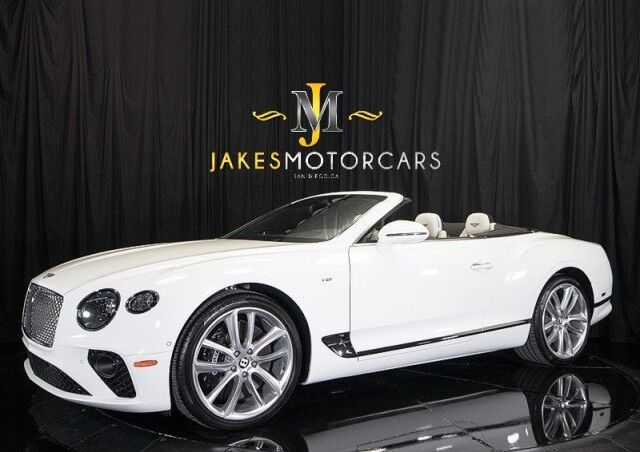 2020 Bentley Continental GTC MULLINER V8 *ONLY 4200 MILES* *WHITE ON WHITE* Convertible