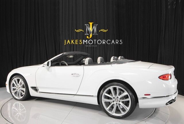 2020 Bentley Continental GTC MULLINER V8 *ONLY 4500 MILES* *WHITE ON WHITE* Convertible San Diego CA