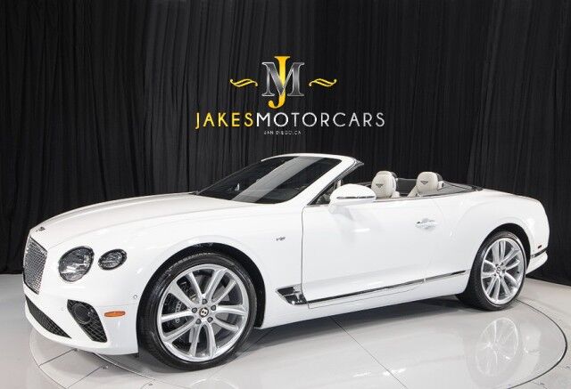 2020 Bentley Continental GTC MULLINER V8 *ONLY 4500 MILES* *WHITE ON WHITE* Convertible