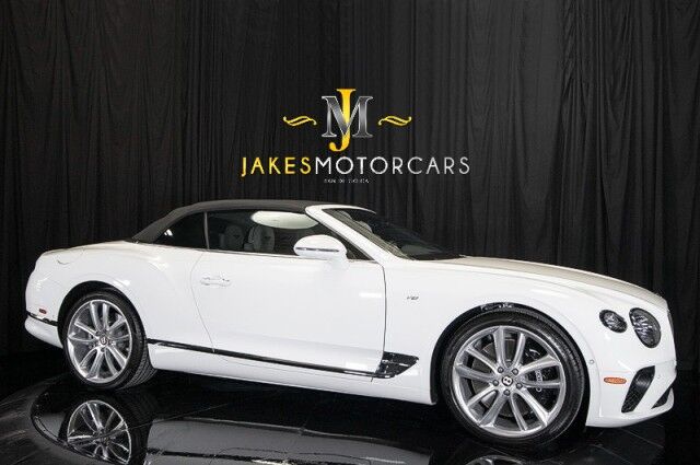 2020 Bentley Continental GTC MULLINER V8 *ONLY 4500 MILES* *WHITE ON WHITE* Convertible San Diego CA