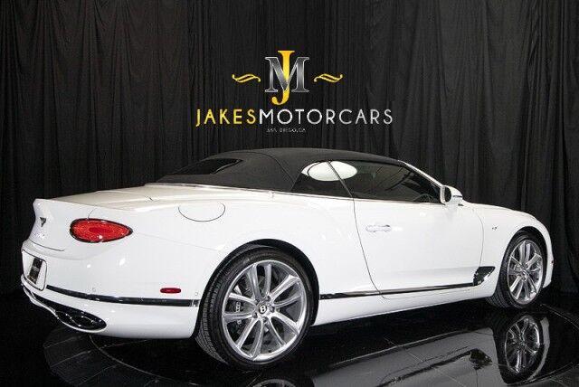2020 Bentley Continental GTC MULLINER V8 *ONLY 4500 MILES* *WHITE ON WHITE* Convertible San Diego CA