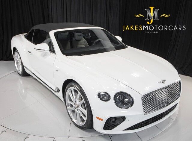 2020 Bentley Continental GTC MULLINER V8 *ONLY 4500 MILES* *WHITE ON WHITE* Convertible San Diego CA