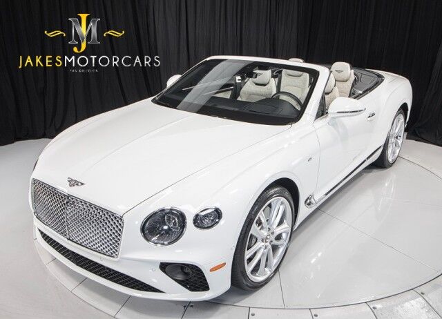2020 Bentley Continental GTC MULLINER V8 *ONLY 4500 MILES* *WHITE ON WHITE* Convertible San Diego CA