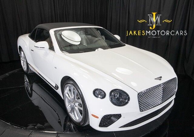 2020 Bentley Continental GTC MULLINER V8 *ONLY 4500 MILES* *WHITE ON WHITE* Convertible San Diego CA
