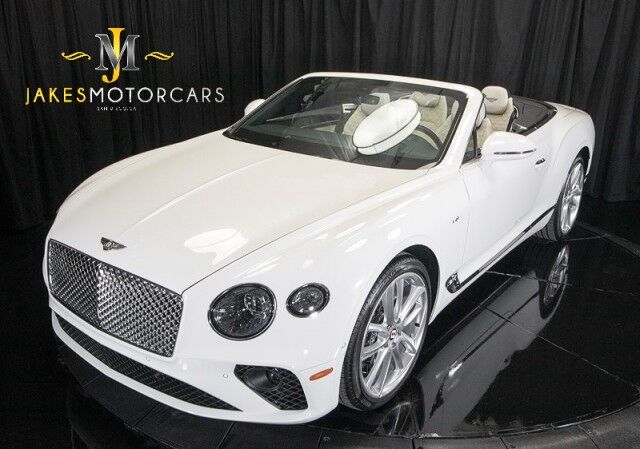 2020 Bentley Continental GTC MULLINER V8 *ONLY 4500 MILES* *WHITE ON WHITE* Convertible San Diego CA