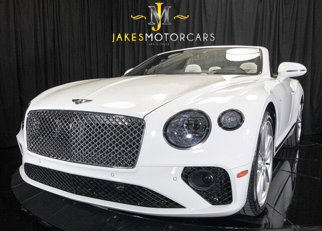 2020 Bentley Continental GTC MULLINER V8 *ONLY 4500 MILES* *WHITE ON WHITE* Convertible San Diego CA