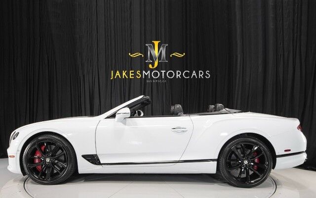 2020 Bentley Continental GTC V8 Convertible ($294,000 MSRP!) *$73,000 IN OPTIONS* *MULLINER DRIVING SPEC* *BLACKLINE SPEC* *LOADED* San Diego CA