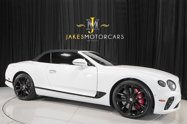 2020 Bentley Continental GTC V8 Convertible ($294,000 MSRP!) *$73,000 IN OPTIONS* *MULLINER DRIVING SPEC* *BLACKLINE SPEC* *LOADED* San Diego CA