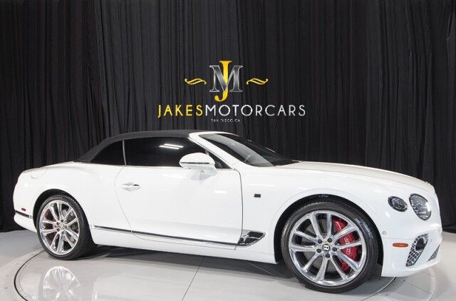 2020 Bentley Continental GTC V8 *FIRST EDITION SPECIFICATION* *ONLY 8,000 MILES* *BIG OPTION LIST* San Diego CA
