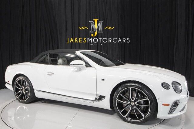 2020 Bentley Continental GTC V8 First Edition ($283,465 MSRP!) *ONLY 9600 MILES* *$62,000 IN OPTIONS* *WHITE ON WHITE* San Diego CA