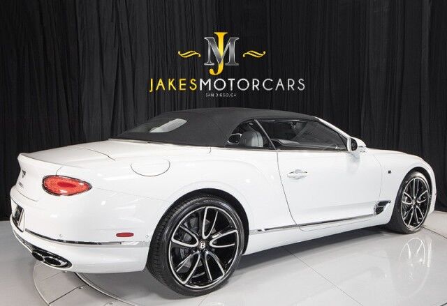 2020 Bentley Continental GTC V8 First Edition ($283,465 MSRP!) *ONLY 9600 MILES* *$62,000 IN OPTIONS* *WHITE ON WHITE* San Diego CA