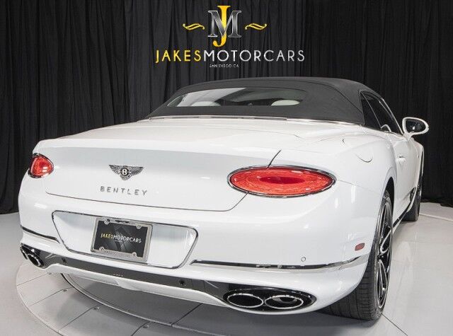 2020 Bentley Continental GTC V8 First Edition ($283,465 MSRP!) *ONLY 9600 MILES* *$62,000 IN OPTIONS* *WHITE ON WHITE* San Diego CA