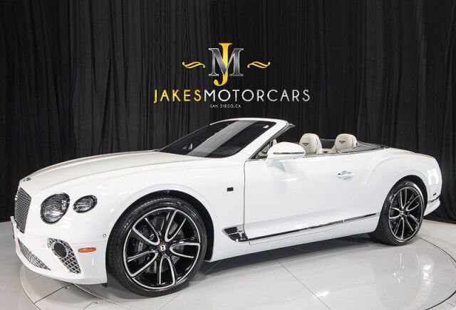 2020 Bentley Continental GTC V8 First Edition ($283,465 MSRP!) *ONLY 9600 MILES* *WHITE ON WHITE* Convertible