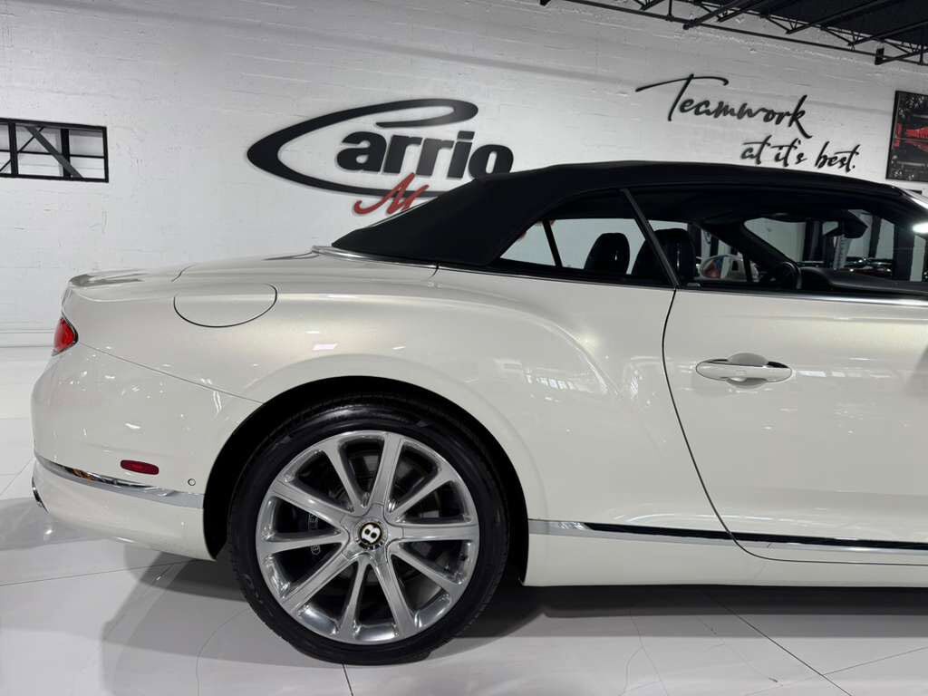 2020 Bentley Continental GTC W12 First Edition Ghost White paint,Bang & Olufsen audio, rotating display AND MUCH MORE!! Fort Lauderdale FL