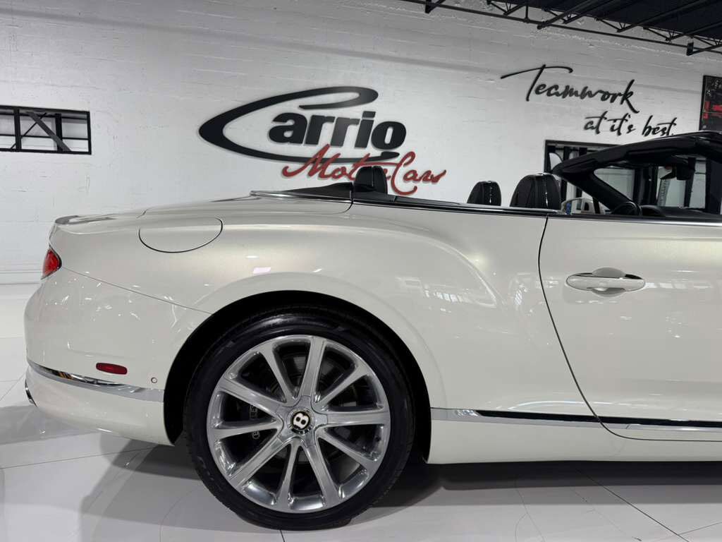 2020 Bentley Continental GTC W12 First Edition Ghost White paint,Bang & Olufsen audio, rotating display AND MUCH MORE!! Fort Lauderdale FL