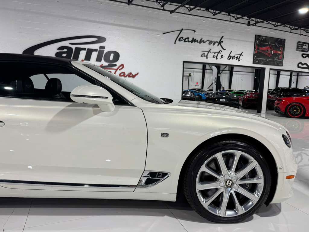 2020 Bentley Continental GTC W12 First Edition Ghost White paint,Bang & Olufsen audio, rotating display AND MUCH MORE!! Fort Lauderdale FL