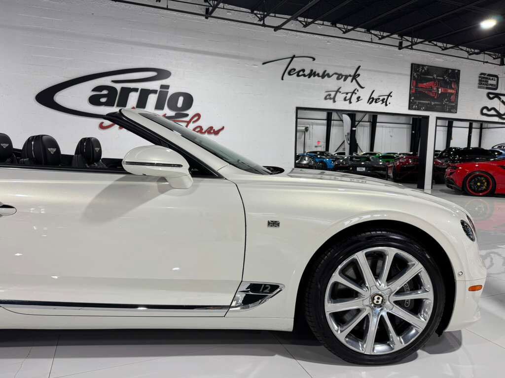 2020 Bentley Continental GTC W12 First Edition Ghost White paint,Bang & Olufsen audio, rotating display AND MUCH MORE!! Fort Lauderdale FL