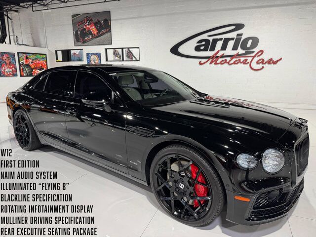 2020 Bentley Flying Spur W12 First Edition, Blackline Specification, Naim audio system, rotating display & MUCH MUCH MORE!! Fort Lauderdale FL