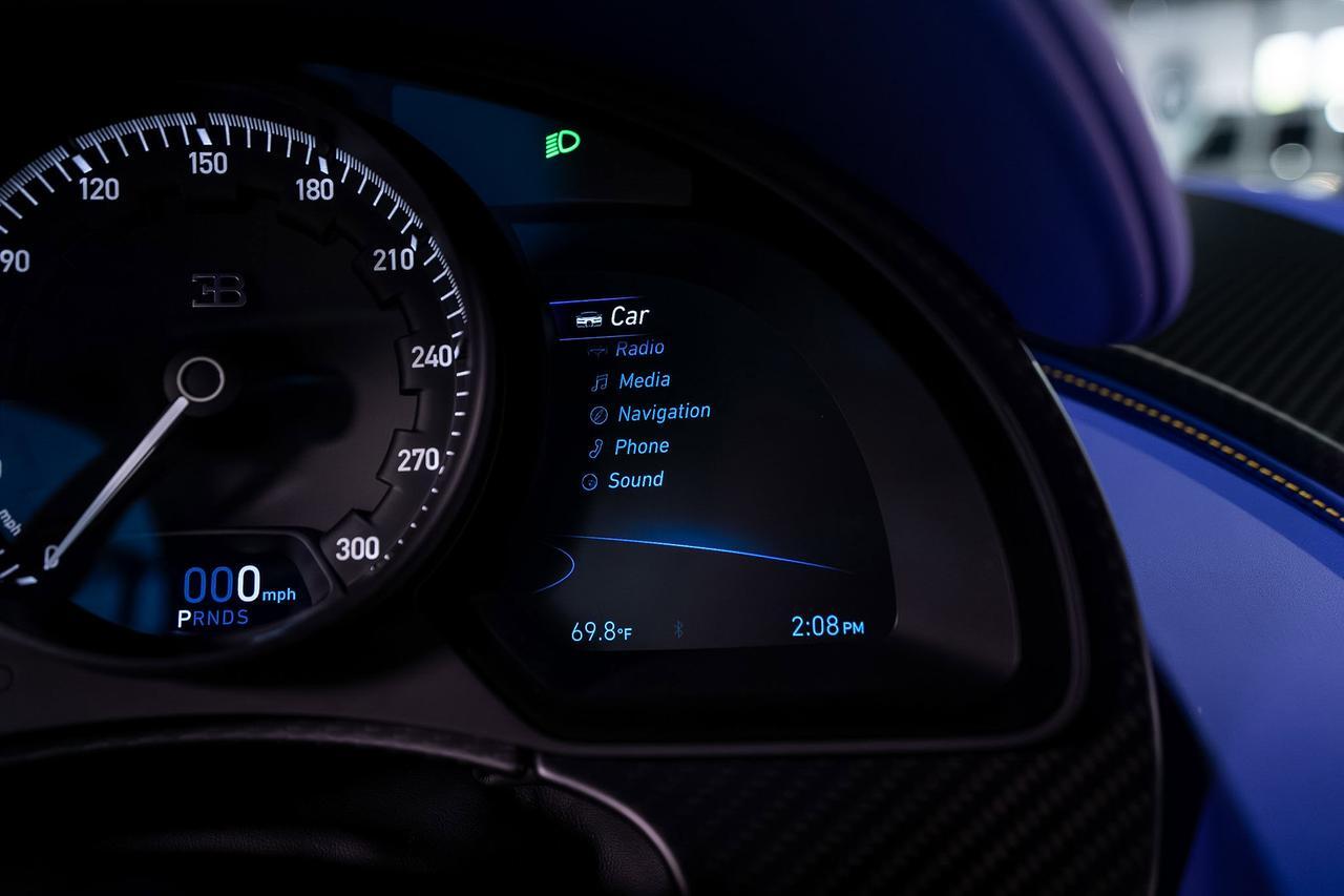 2020 Bugatti Chiron Lorelin paint/exposed grey carbon,Beluga interior,Caractere wheels in Lorelin,Sky View roof & MORE!! Fort Lauderdale FL