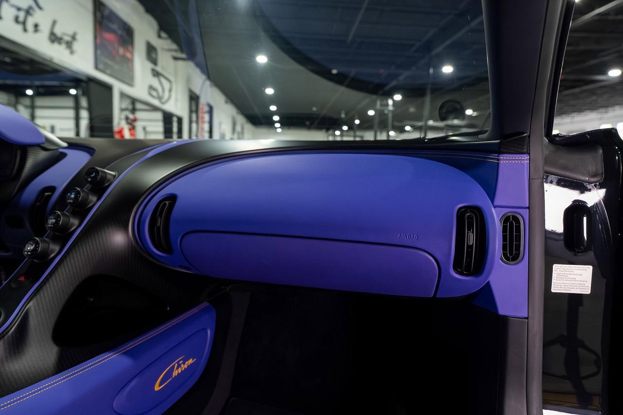 2020 Bugatti Chiron Lorelin paint/exposed grey carbon,Beluga interior,Caractere wheels in Lorelin,Sky View roof & MORE!! Fort Lauderdale FL