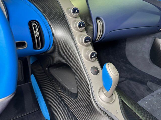 2020 Bugatti Divo 1/40 for the world, exposed tinted blue carbon, French Racing blue accents,two-tone interior & MORE! Fort Lauderdale FL
