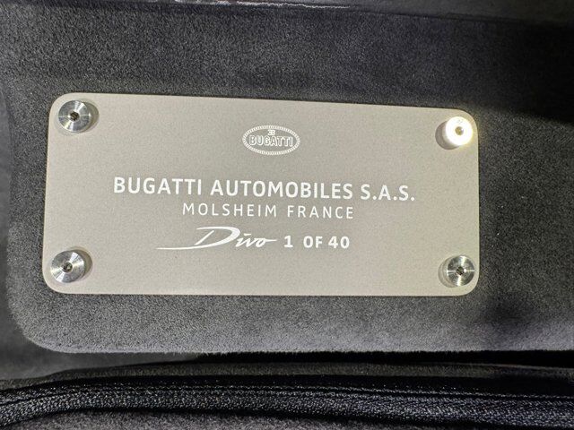 2020 Bugatti Divo 1/40 for the world, exposed tinted blue carbon, French Racing blue accents,two-tone interior & MORE! Fort Lauderdale FL