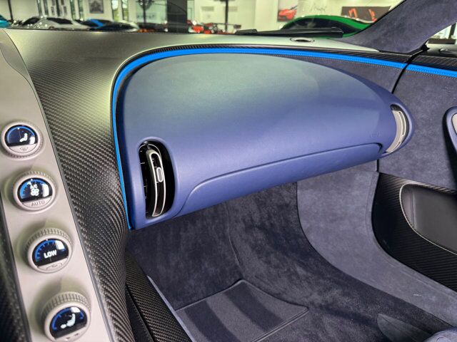 2020 Bugatti Divo 1/40 for the world, exposed tinted blue carbon, French Racing blue accents,two-tone interior & MORE! Fort Lauderdale FL