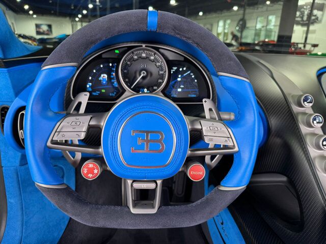 2020 Bugatti Divo 1/40 for the world, exposed tinted blue carbon, French Racing blue accents,two-tone interior & MORE! Fort Lauderdale FL