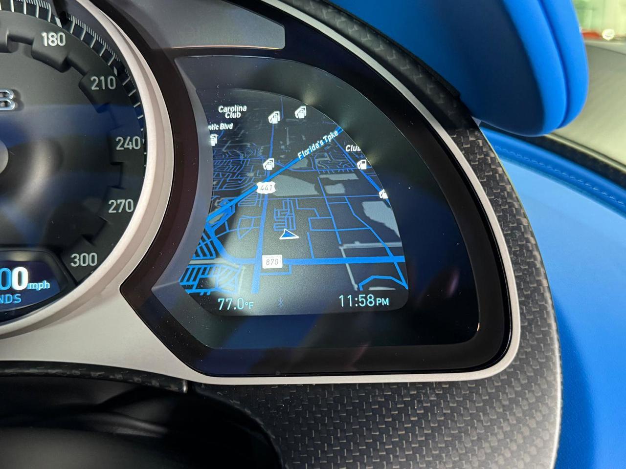 2020 Bugatti Divo 1 of 40 FULLY EXPOSED BLUE CARBON FIBER!! French Racing Blue/Divo Grey interior AND MUCH MORE!! Fort Lauderdale FL