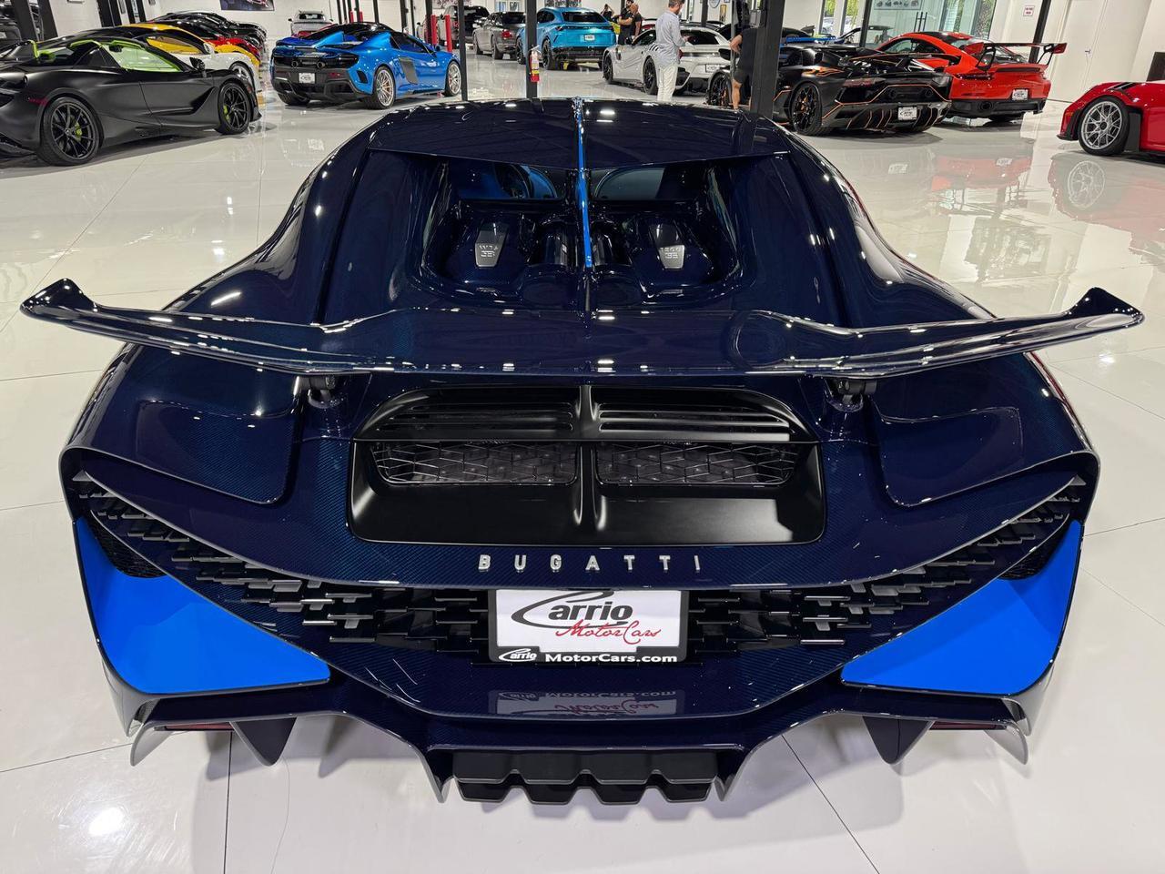 2020 Bugatti Divo 1 of 40 FULLY EXPOSED BLUE CARBON FIBER!! French Racing Blue/Divo Grey interior AND MUCH MORE!! Fort Lauderdale FL