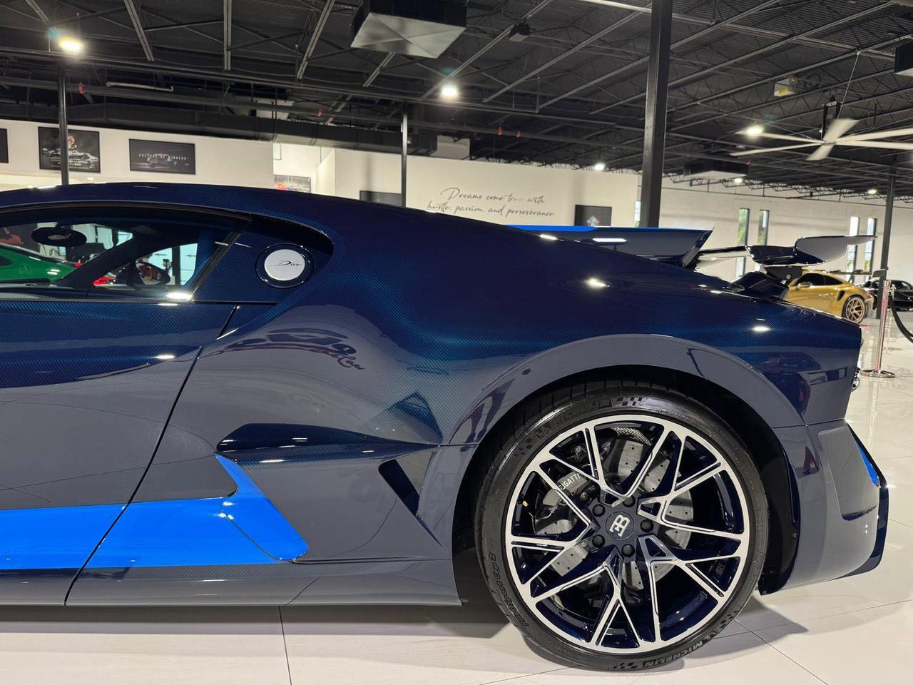 2020 Bugatti Divo 1 of 40 FULLY EXPOSED BLUE CARBON FIBER!! French Racing Blue/Divo Grey interior AND MUCH MORE!! Fort Lauderdale FL