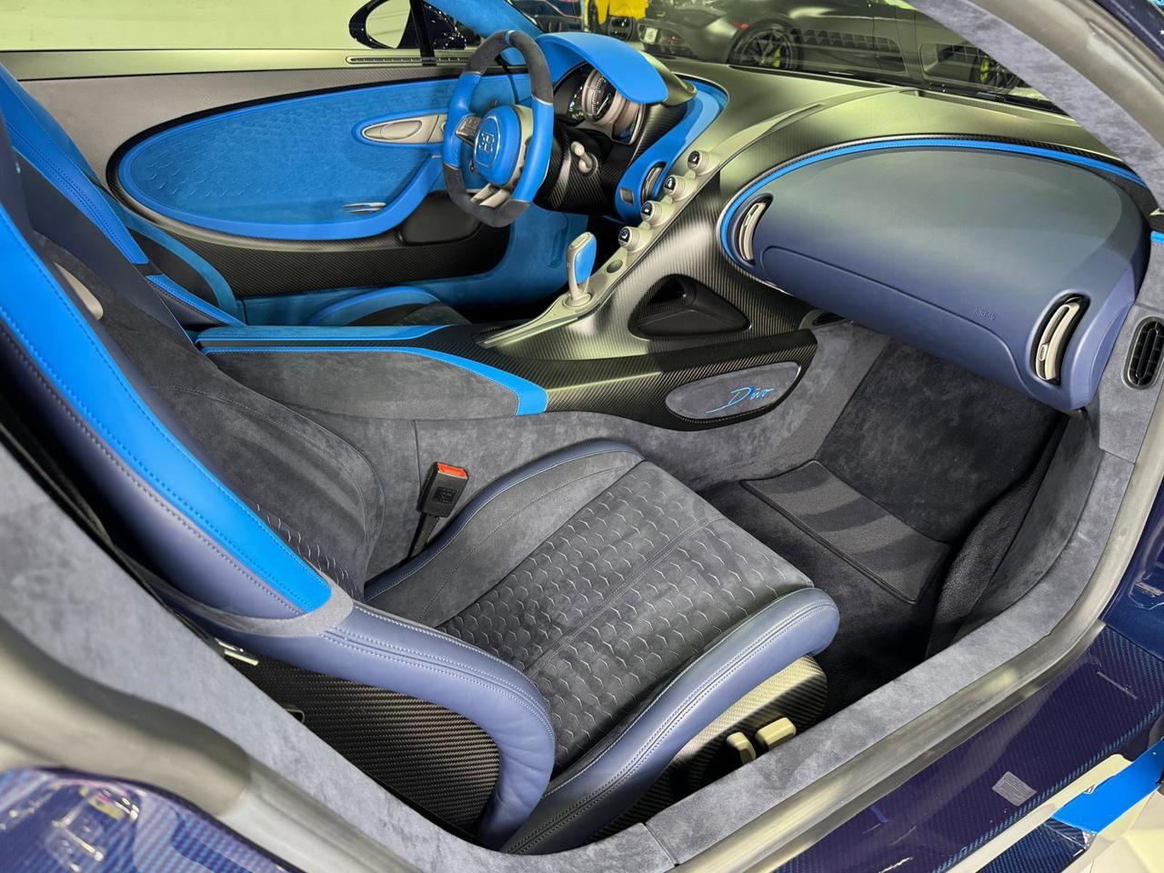 2020 Bugatti Divo 1 of 40 FULLY EXPOSED BLUE CARBON FIBER!! French Racing Blue/Divo Grey interior AND MUCH MORE!! Fort Lauderdale FL