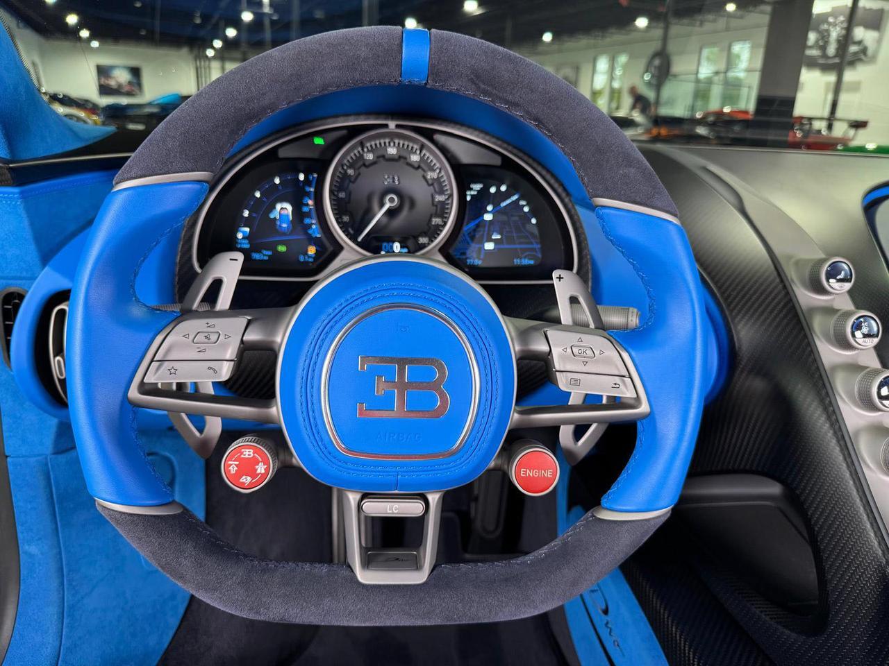 2020 Bugatti Divo 1 of 40 FULLY EXPOSED BLUE CARBON FIBER!! French Racing Blue/Divo Grey interior AND MUCH MORE!! Fort Lauderdale FL