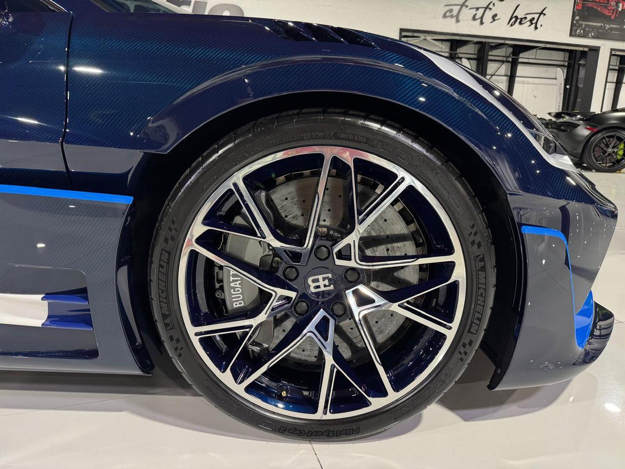 2020 Bugatti Divo 1 of 40 FULLY EXPOSED BLUE CARBON FIBER!! French Racing Blue/Divo Grey interior AND MUCH MORE!! Fort Lauderdale FL