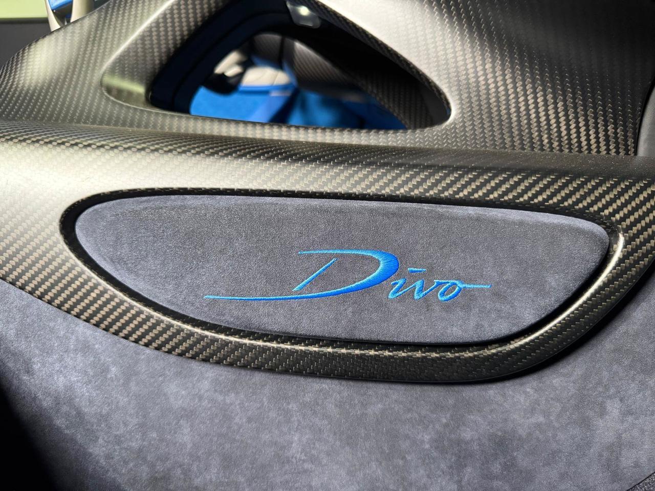 2020 Bugatti Divo 1 of 40 FULLY EXPOSED BLUE CARBON FIBER!! French Racing Blue/Divo Grey interior AND MUCH MORE!! Fort Lauderdale FL