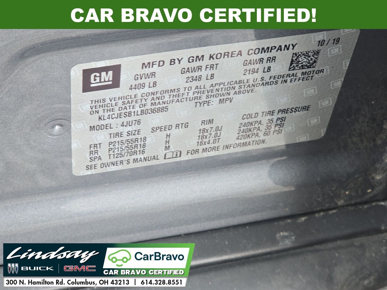 2020 Buick Encore Preferred Columbus OH