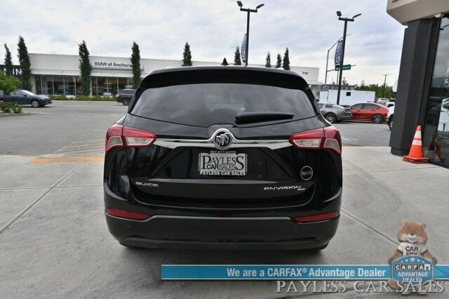 2020 Buick Envision Essence / AWD / Auto Start / Front & Rear Heated Leather Seats / Heated Steering Wheel / Navigation / Panoramic Sunroof / Bluetooth / Back Up Camera / Keyless Entry & Start / Power Liftgate / 1-Owner Anchorage AK