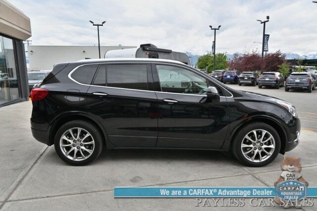 2020 Buick Envision Essence / AWD / Auto Start / Front & Rear Heated Leather Seats / Heated Steering Wheel / Navigation / Panoramic Sunroof / Bluetooth / Back Up Camera / Keyless Entry & Start / Power Liftgate / 1-Owner Anchorage AK
