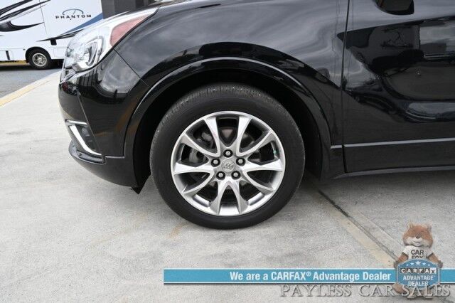 2020 Buick Envision Essence / AWD / Auto Start / Front & Rear Heated Leather Seats / Heated Steering Wheel / Navigation / Panoramic Sunroof / Bluetooth / Back Up Camera / Keyless Entry & Start / Power Liftgate / 1-Owner Anchorage AK