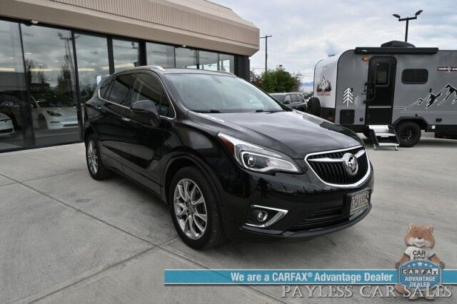2020 Buick Envision Essence / AWD / Auto Start / Front & Rear Heated Leather Seats / Heated Steering Wheel / Navigation / Panoramic Sunroof / Bluetooth / Back Up Camera / Keyless Entry & Start / Power Liftgate / 1-Owner Anchorage AK
