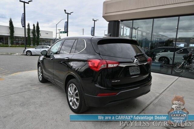 2020 Buick Envision Essence / AWD / Auto Start / Front & Rear Heated Leather Seats / Heated Steering Wheel / Navigation / Panoramic Sunroof / Bluetooth / Back Up Camera / Keyless Entry & Start / Power Liftgate / 1-Owner Anchorage AK