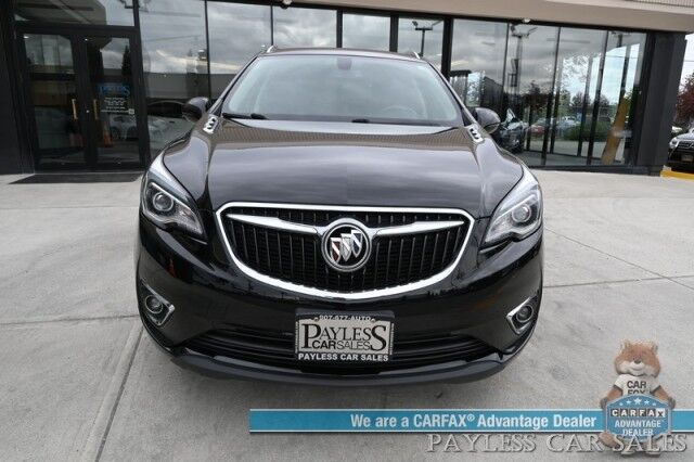 2020 Buick Envision Essence / AWD / Auto Start / Front & Rear Heated Leather Seats / Heated Steering Wheel / Navigation / Panoramic Sunroof / Bluetooth / Back Up Camera / Keyless Entry & Start / Power Liftgate / 1-Owner Anchorage AK